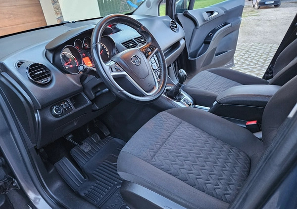 Opel Meriva cena 26800 przebieg: 120000, rok produkcji 2013 z Brzozów małe 352